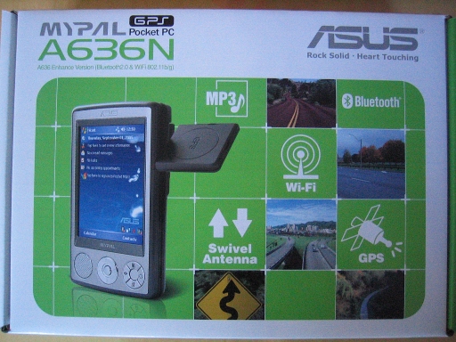 Asus Mypal A636N box (front)