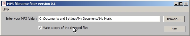 You could rename the files instead of making copies.